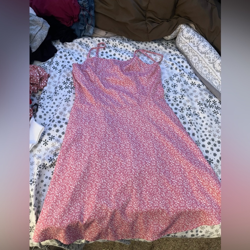 Pink summer dress